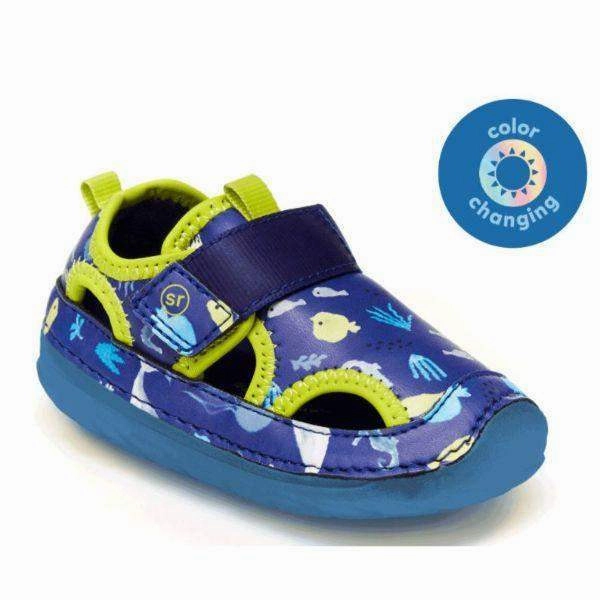 Stride Rite Splash Baby Toddler Sandals Water Friendly/Color Changing