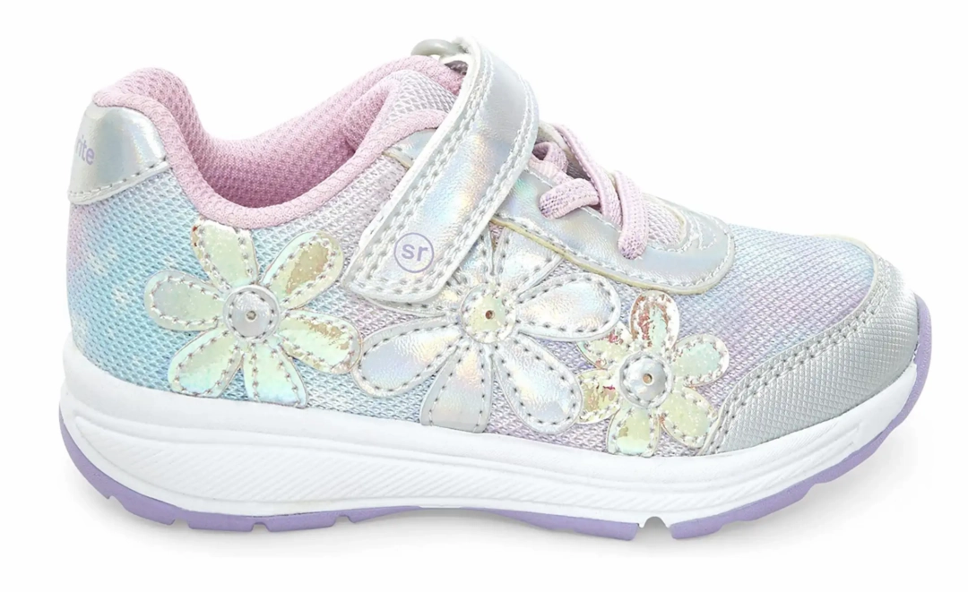 Stride Rite Sr Lighted Glimmer Iridescent