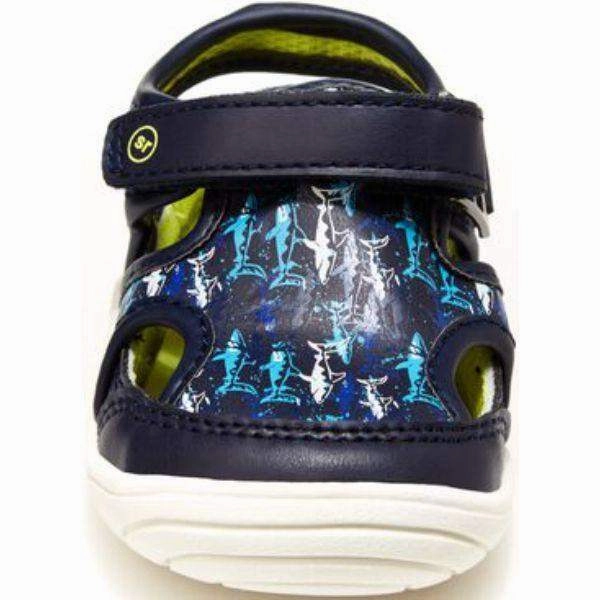 Stride Rite Wave Blue Infant/Toddler Sandals (Water Friendly/Machine Washable)