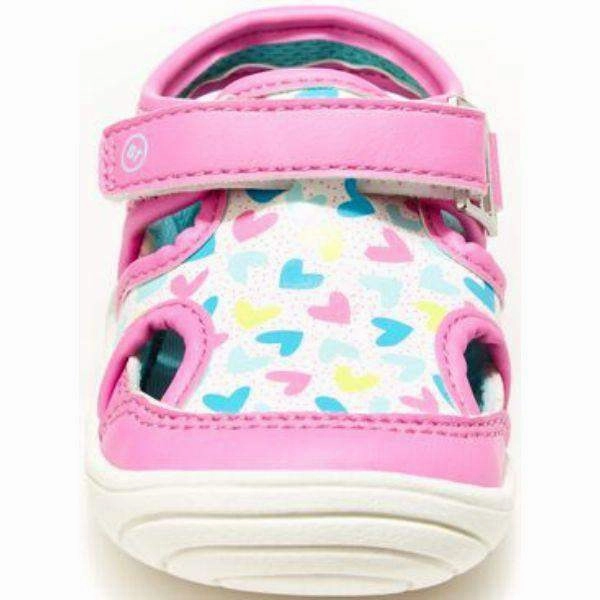 Stride Rite Wave Pink Infant/Toddler Sandals (Water Friendly/Machine Washable)