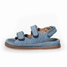 STUDS ON JEANS - Jeans blue