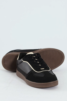 Suede Street Sneaker - Black