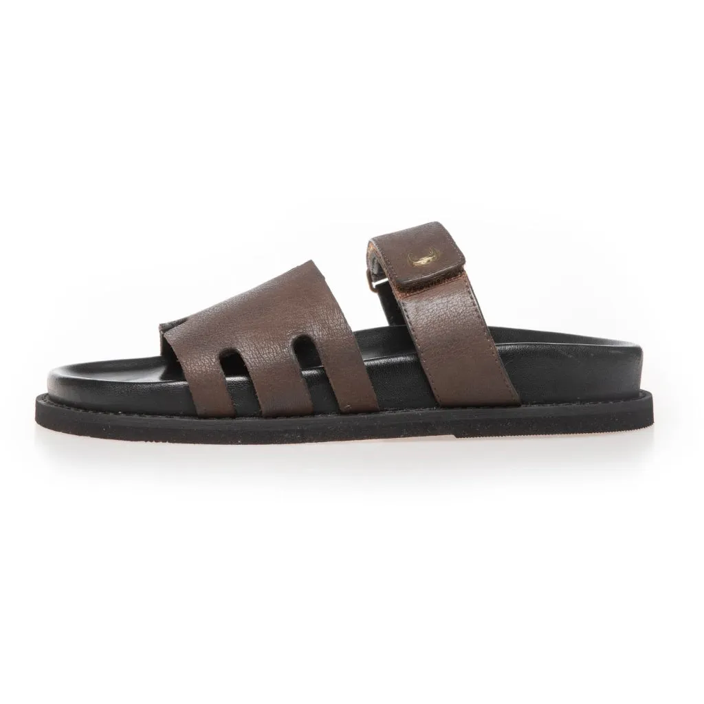 SUMMER PASSION PLAIN - DARK BROWN (NUBUCK)