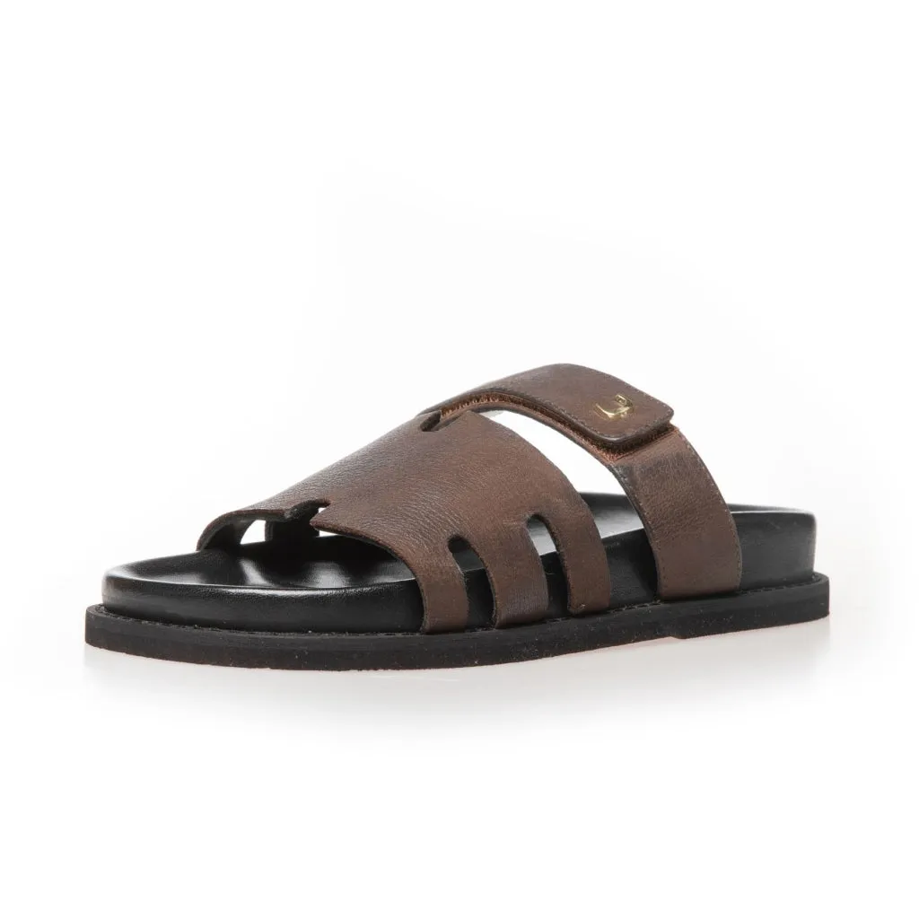 SUMMER PASSION PLAIN - DARK BROWN (NUBUCK)