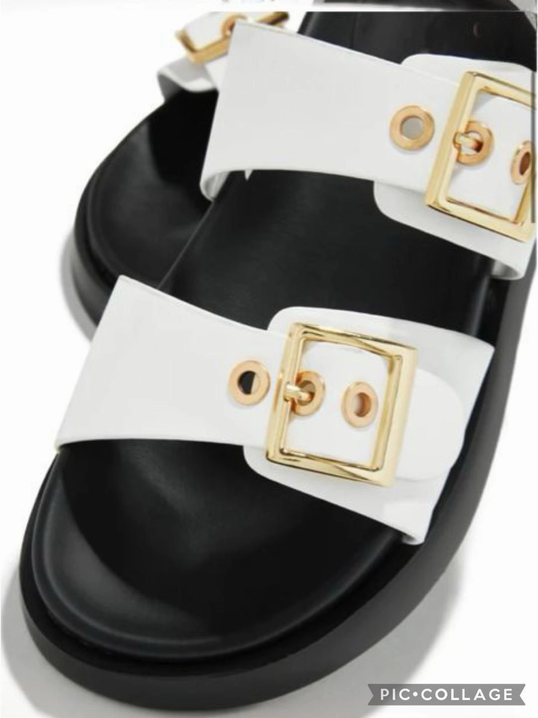 Sunset in Cabo Chunky Slip On Sandals