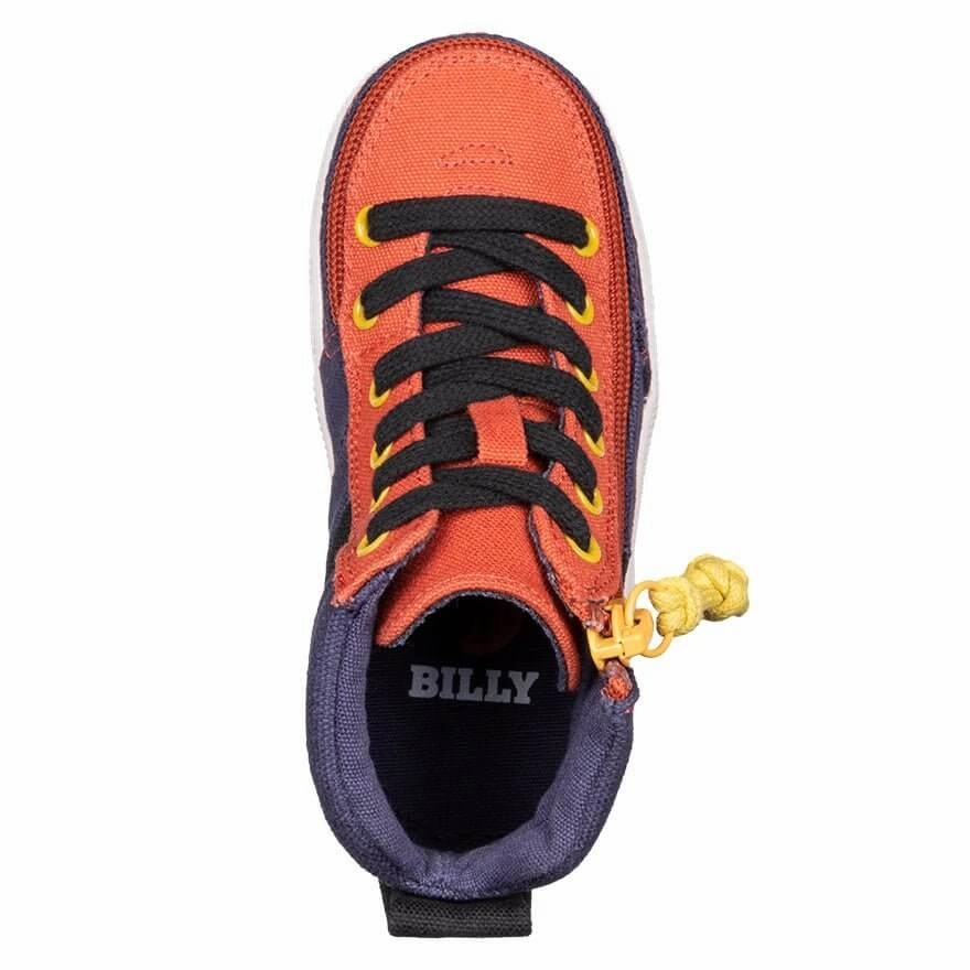 Toddler Navy Colorblock BILLY Street High Tops