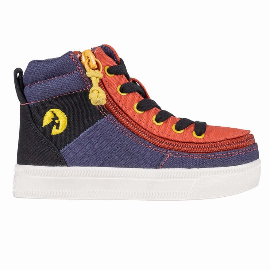 Toddler Navy Colorblock BILLY Street High Tops