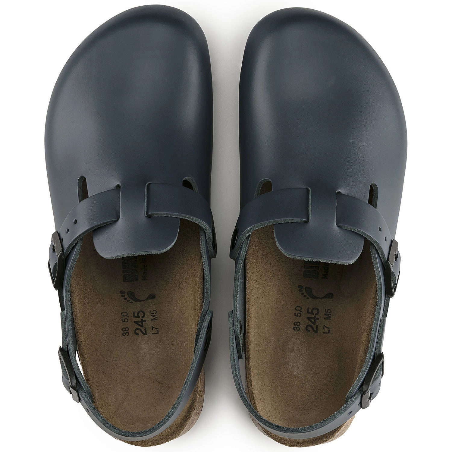 Tokio Grip - Blue Smooth Leather