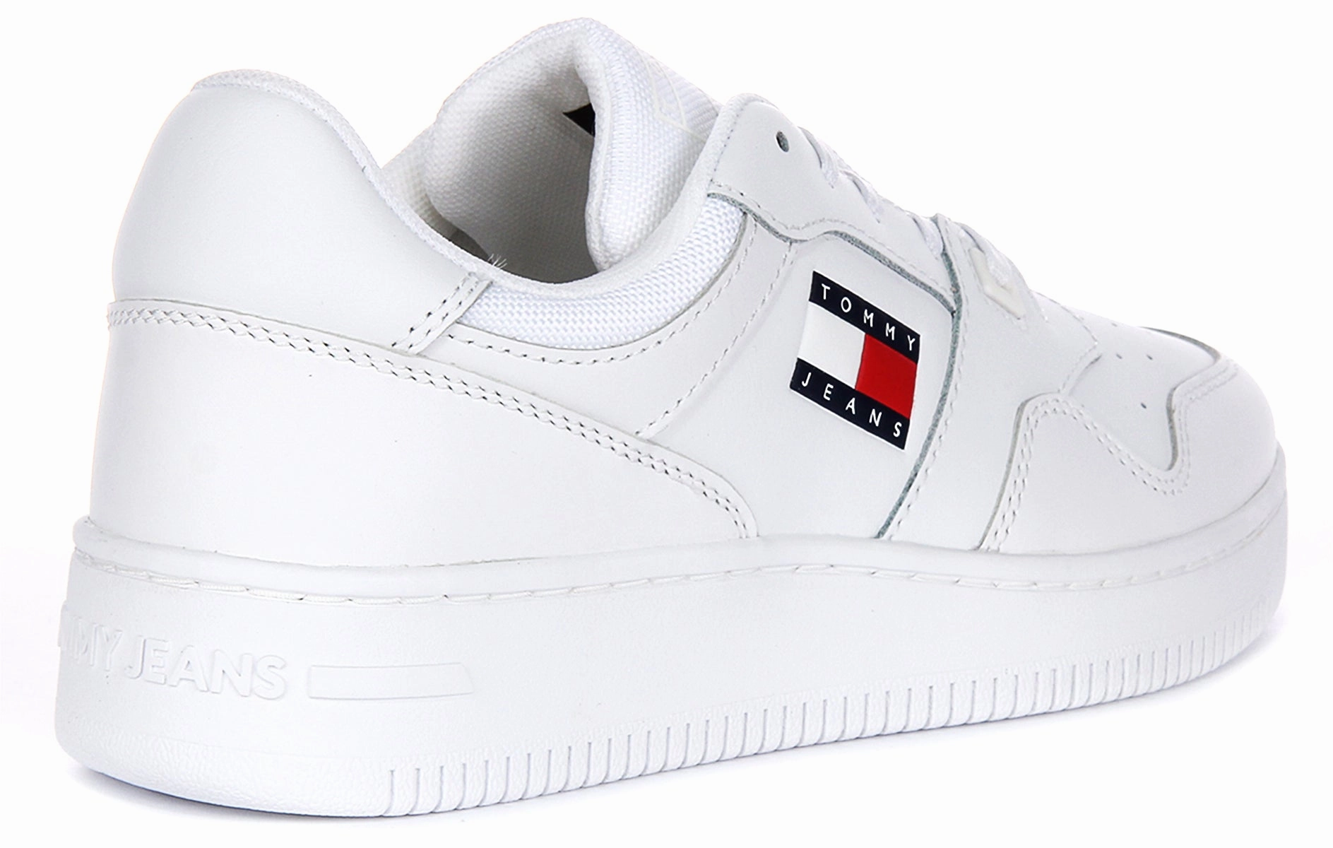 Tommy Jeans New Retro Sneaker In White For Men