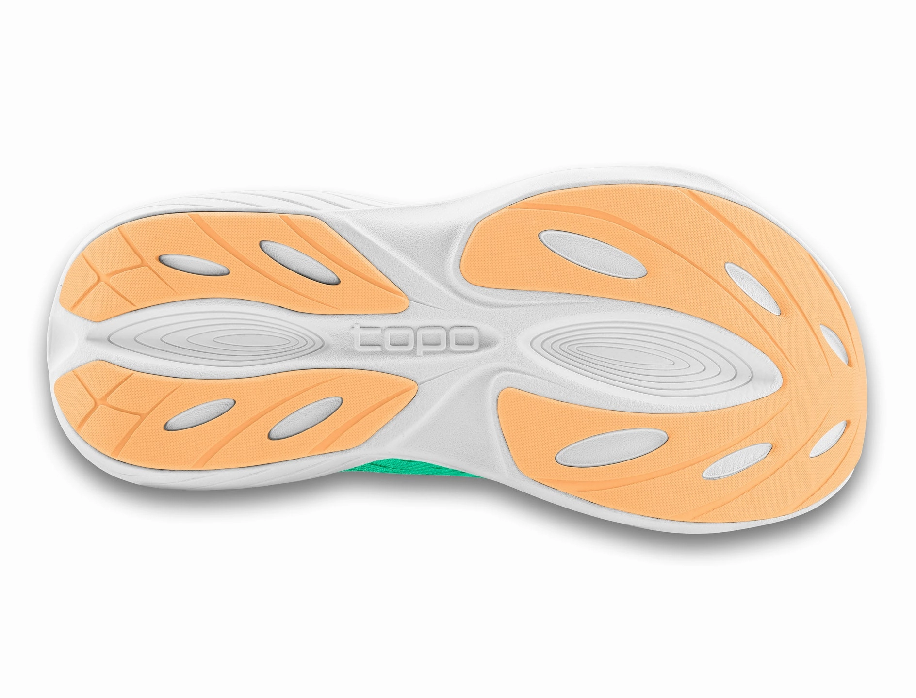 Topo Athletic Women's Atmos - Green/Orange
