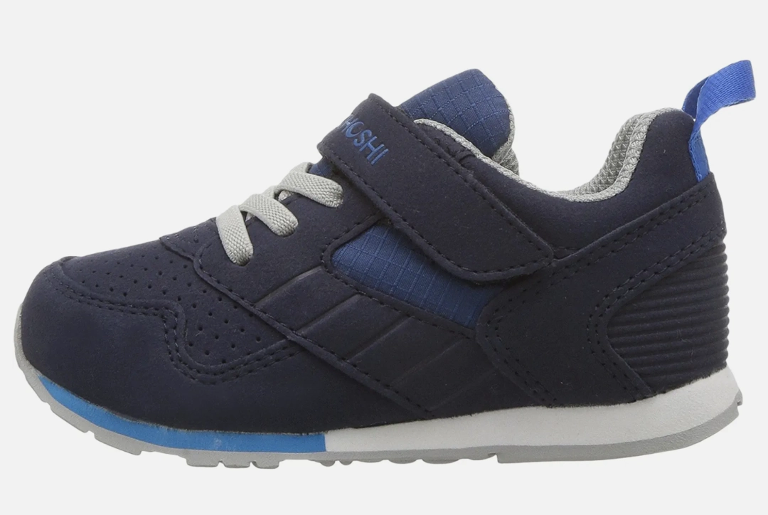 Tsukihoshi Racer Navy/Blue Child Shoe