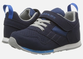 Tsukihoshi Racer Navy/Blue Child Shoe
