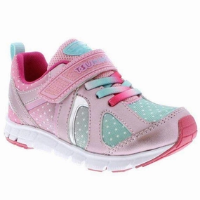 Tsukihoshi Rainbow Rose Mint Girls' Running Shoes Machine Washable