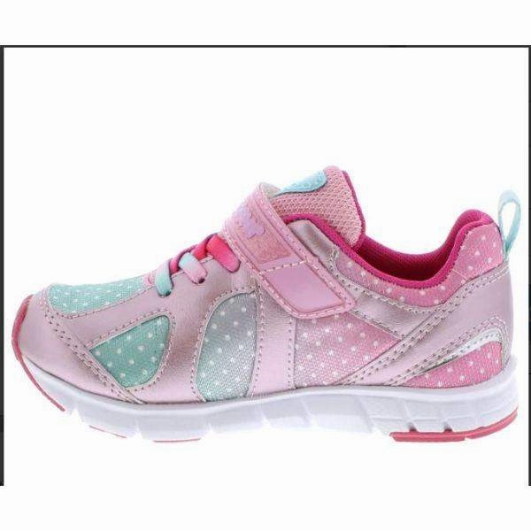 Tsukihoshi Rainbow Rose Mint Girls' Running Shoes Machine Washable
