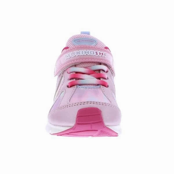 Tsukihoshi Rainbow Rose Pink Girls Running Shoes Machine Washable