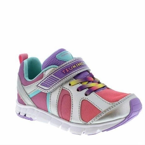 Tsukihoshi Rainbow Silver Lavender Girls Runners (Machine Washable)