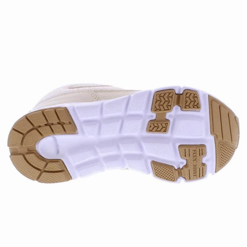 Tsukihoshi Tokyo Kids: Gold Champagne 100% Waterproof, Lightweight, Machine Washable Sneakers