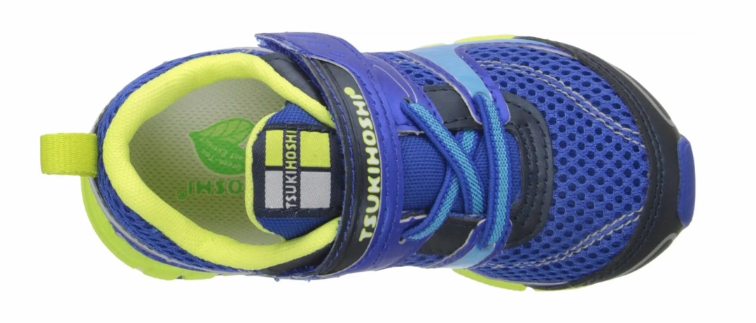 Tsukihoshi Velocity Blue/Lime Shoe Size 13.5