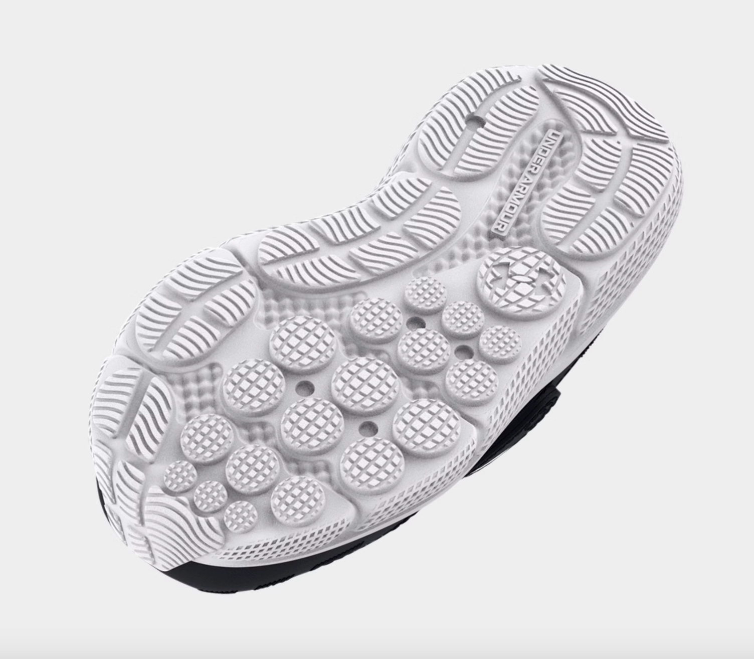 Under Armour Black/White Assert 10 Toddler A/C Sneaker