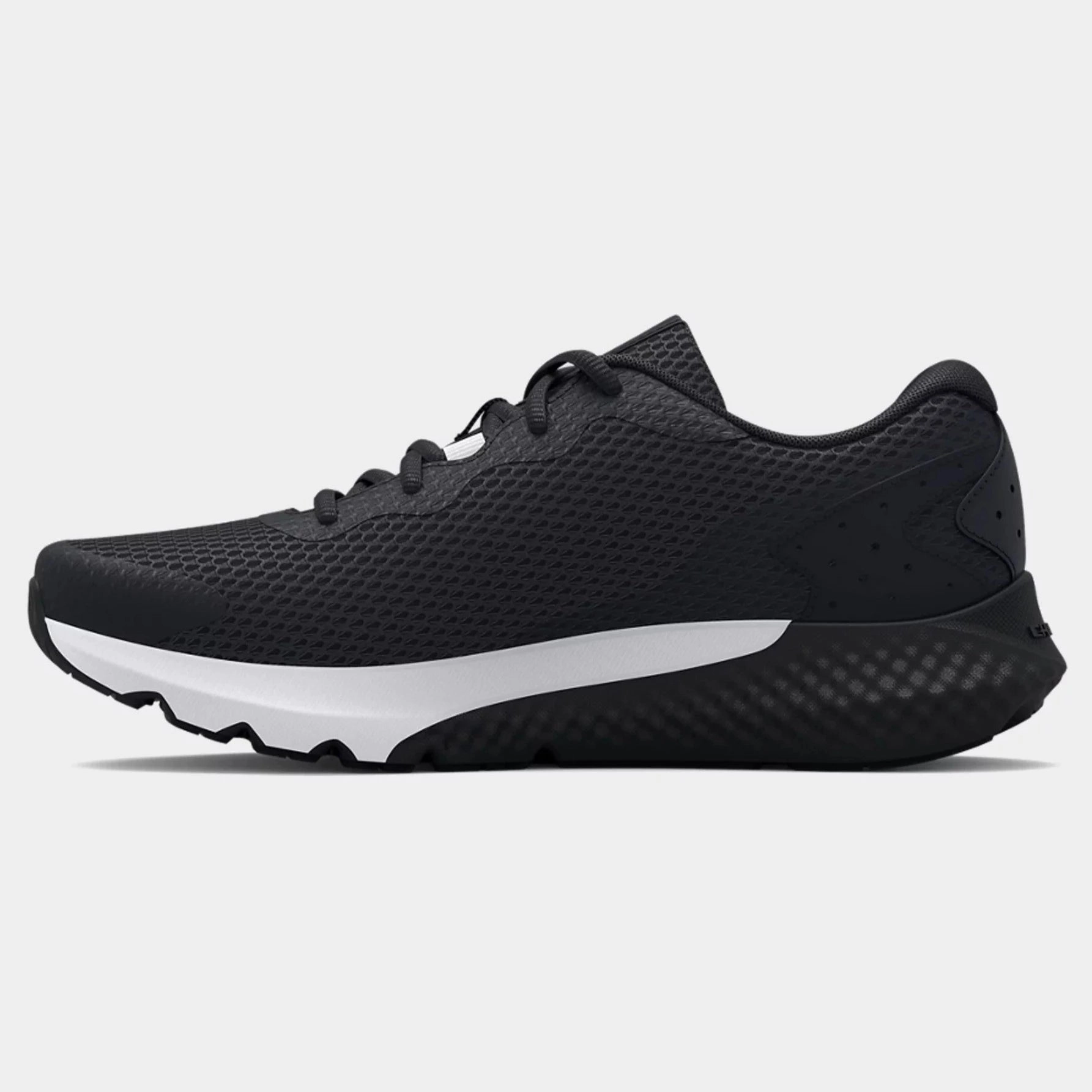 Under Armour Black/White Charged Rogue 3 Childrens Sneaker