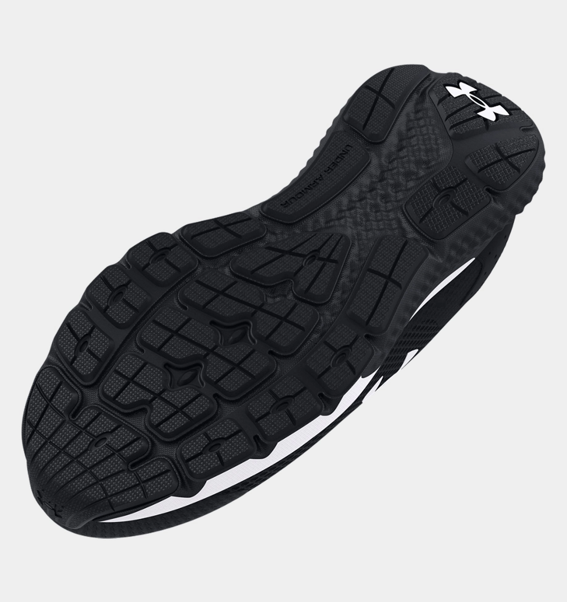 Under Armour Black/White Charged Rogue 3 Childrens Sneaker