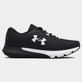 Under Armour Black/White Charged Rogue 3 Childrens Sneaker