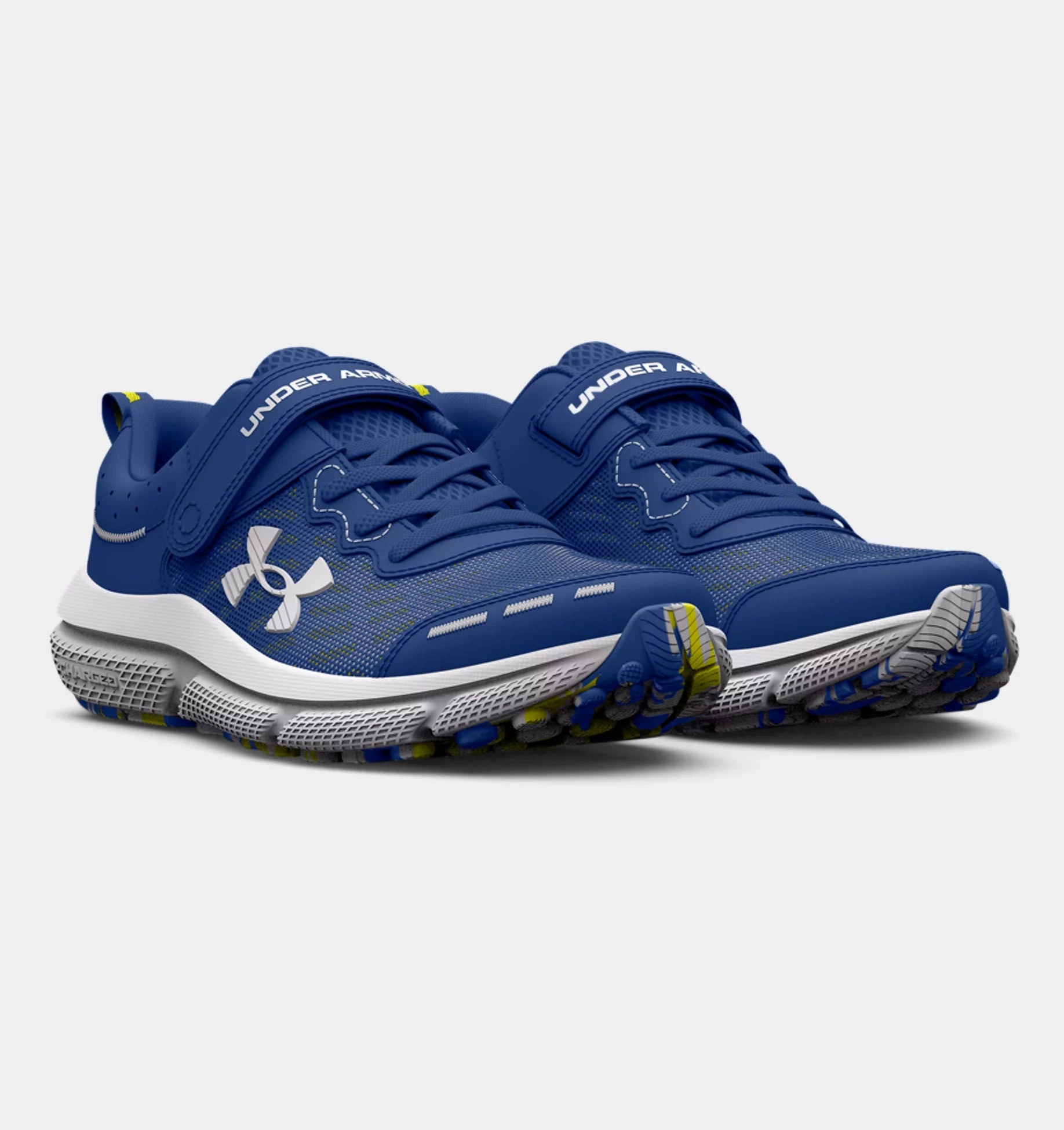 Under Armour Blue Mirage/Starfruit/Halo Grey Assert 10 A/C Childrens Sneaker
