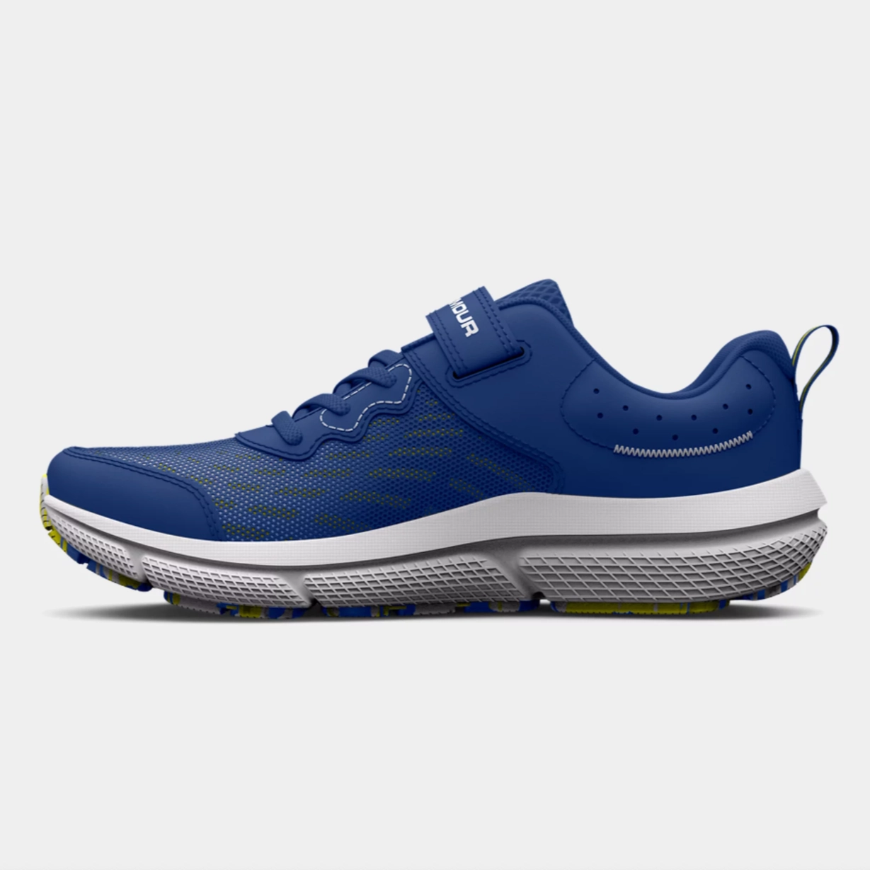Under Armour Blue Mirage/Starfruit/Halo Grey Assert 10 A/C Childrens Sneaker