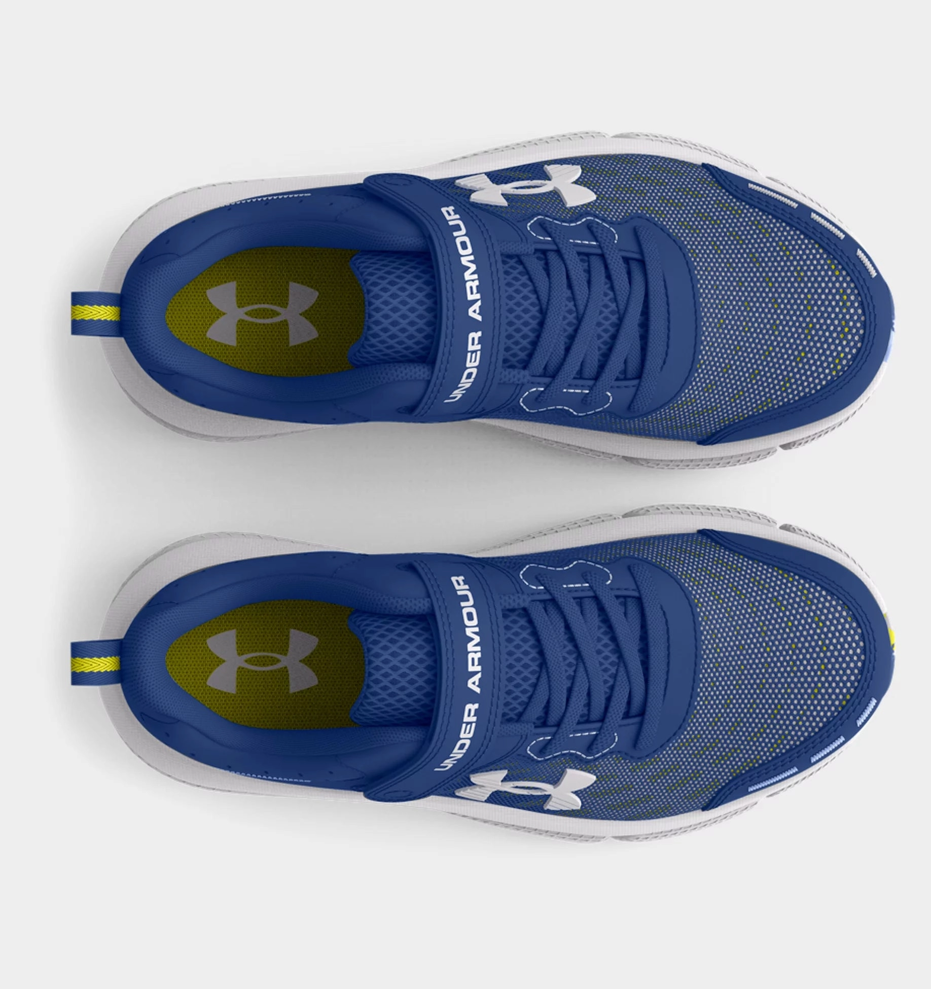 Under Armour Blue Mirage/Starfruit/Halo Grey Assert 10 A/C Childrens Sneaker