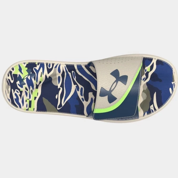 Under Armour Khaki Base Graphic Ignite VI Slide