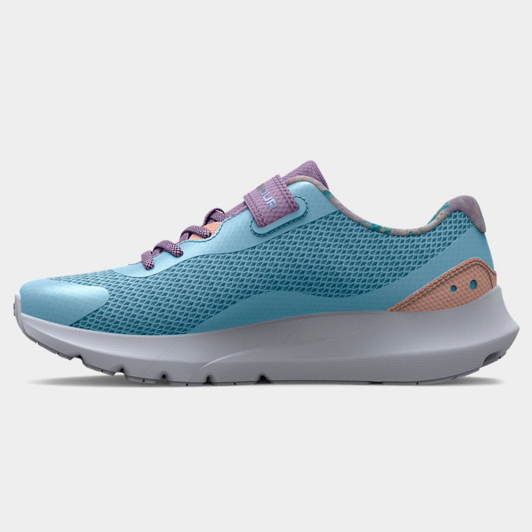 Under Armour Opal Blue/Octane Surge 3 SKY Childrens Sneaker