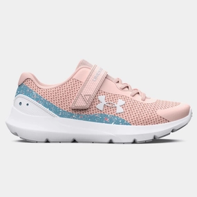 Under Armour Orange Dream/Blizzard/White Surge 3 Print A/C Childrens Sneaker