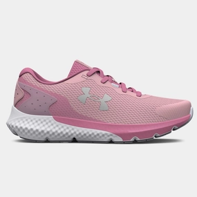Under Armour Prime Pink/White/Silver Rogue 3 Childrens Sneaker
