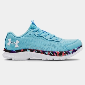 Under Armour Sky Blue/White/Black Bandit 7 Childrens Sneaker
