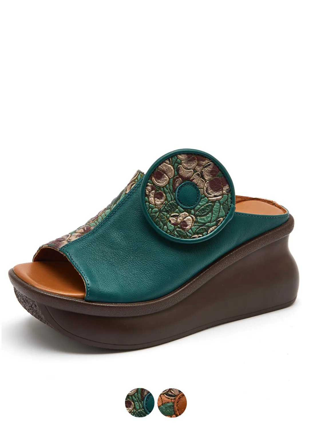 USS Shoes Michelle Women's Platform Wedges Clogs