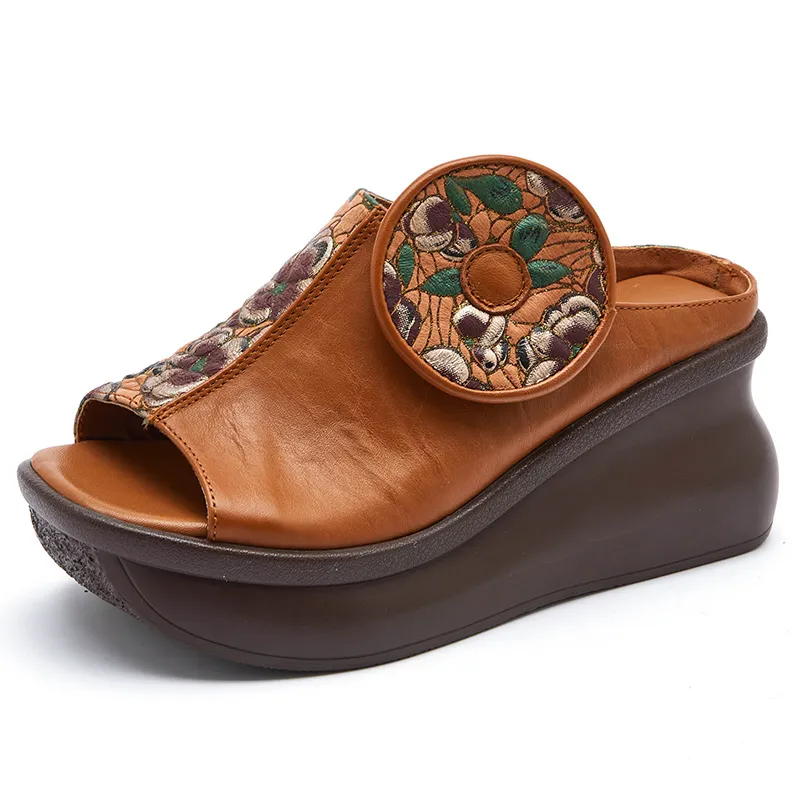 USS Shoes Michelle Women's Platform Wedges Clogs