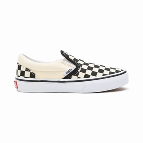 VANS Black/White Checkerboard Classic Slip-On Children's Sneaker
