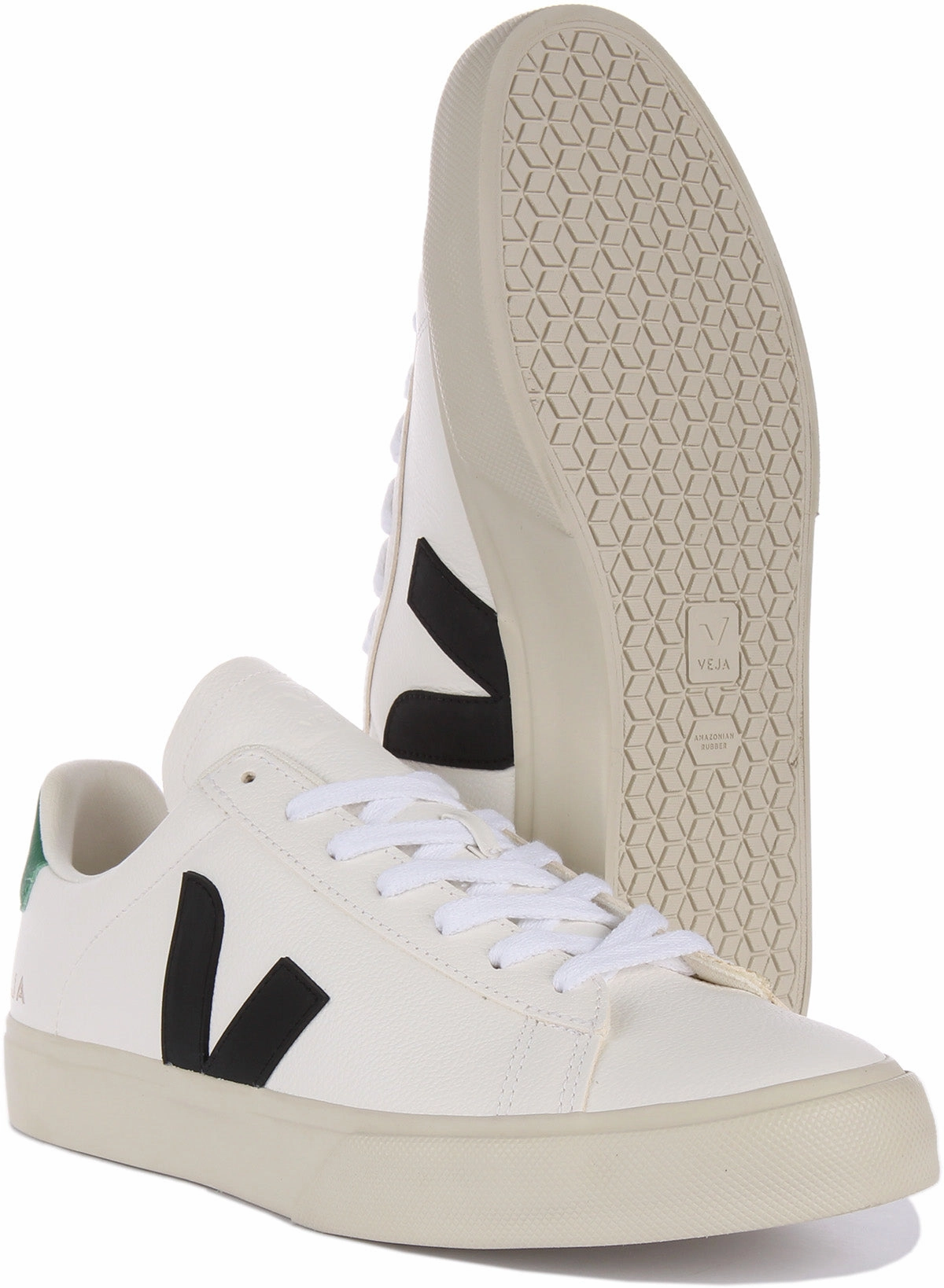 Veja Campo Chrome free In White Black Green For Men