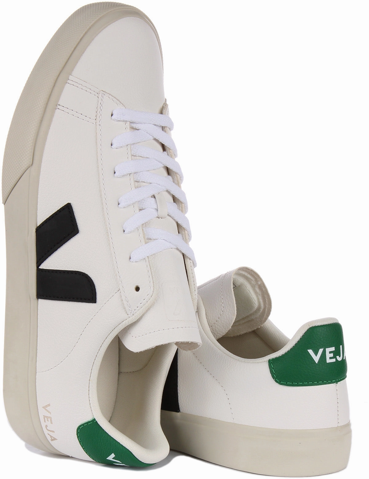 Veja Campo Chrome free In White Black Green For Men