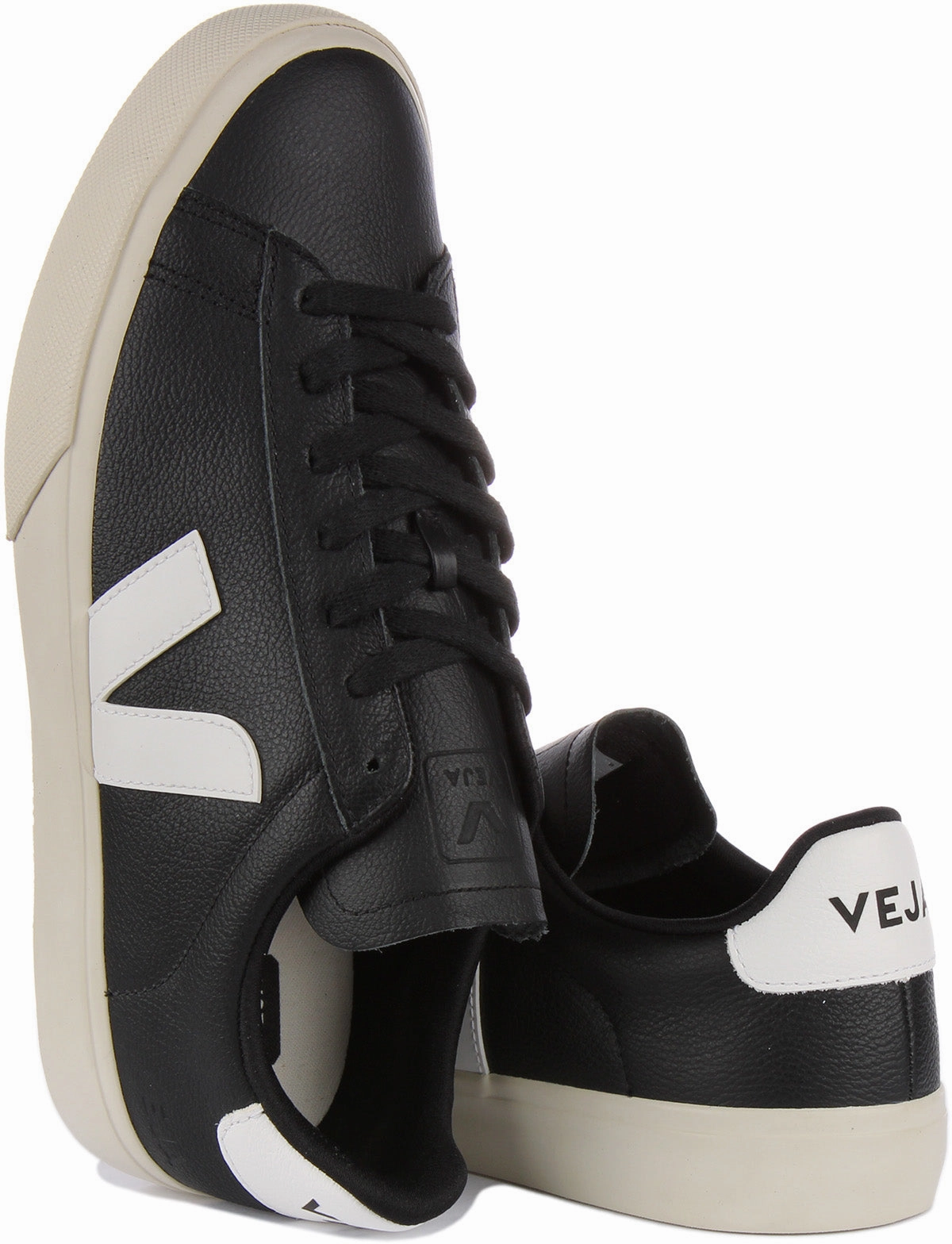 Veja Campo Chromefree In Black White For Men