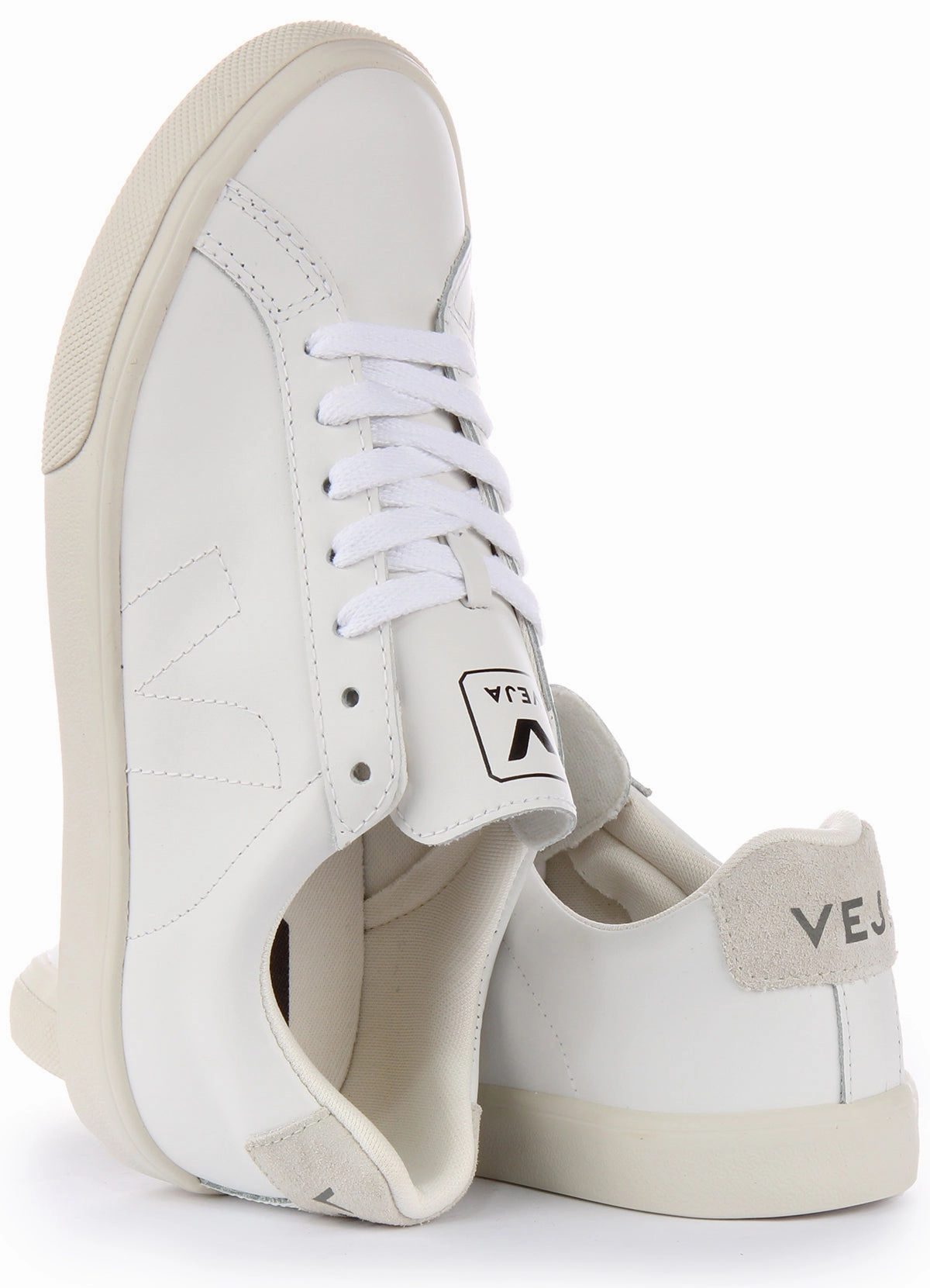 Veja Esplar Leather In White For Women