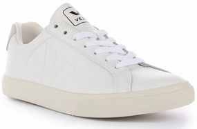 Veja Esplar Leather In White For Women