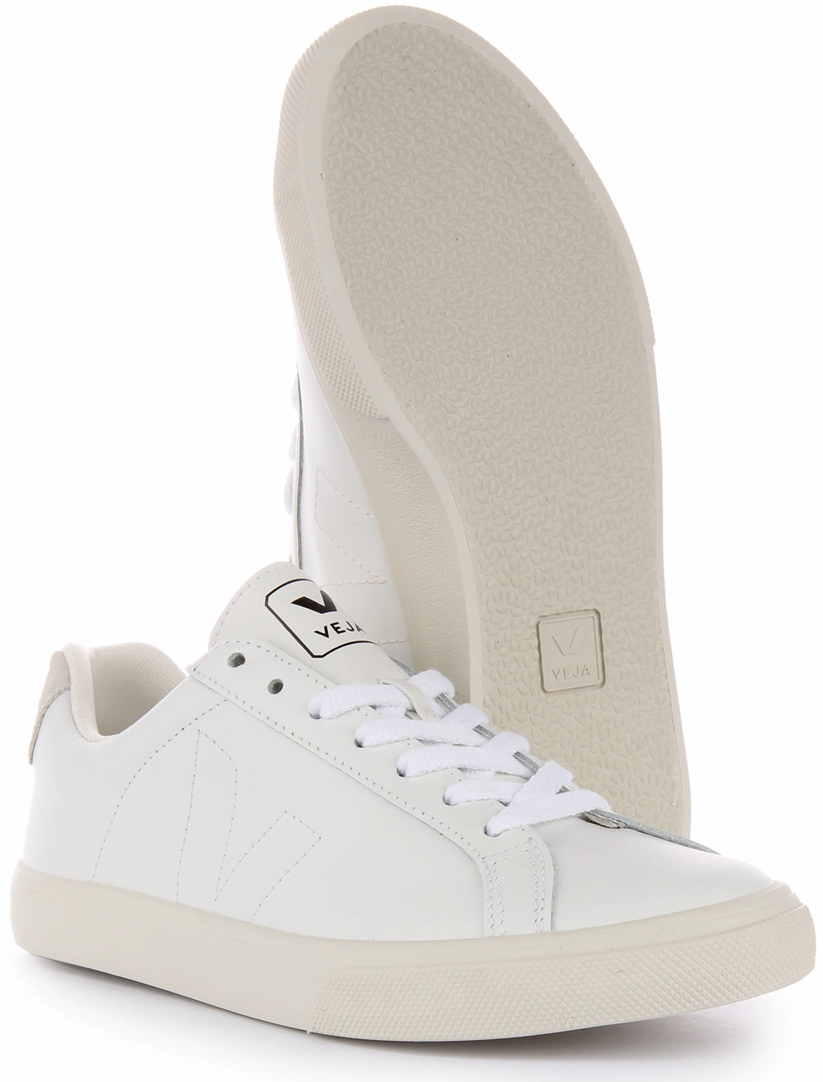 Veja Esplar Leather In White For Women