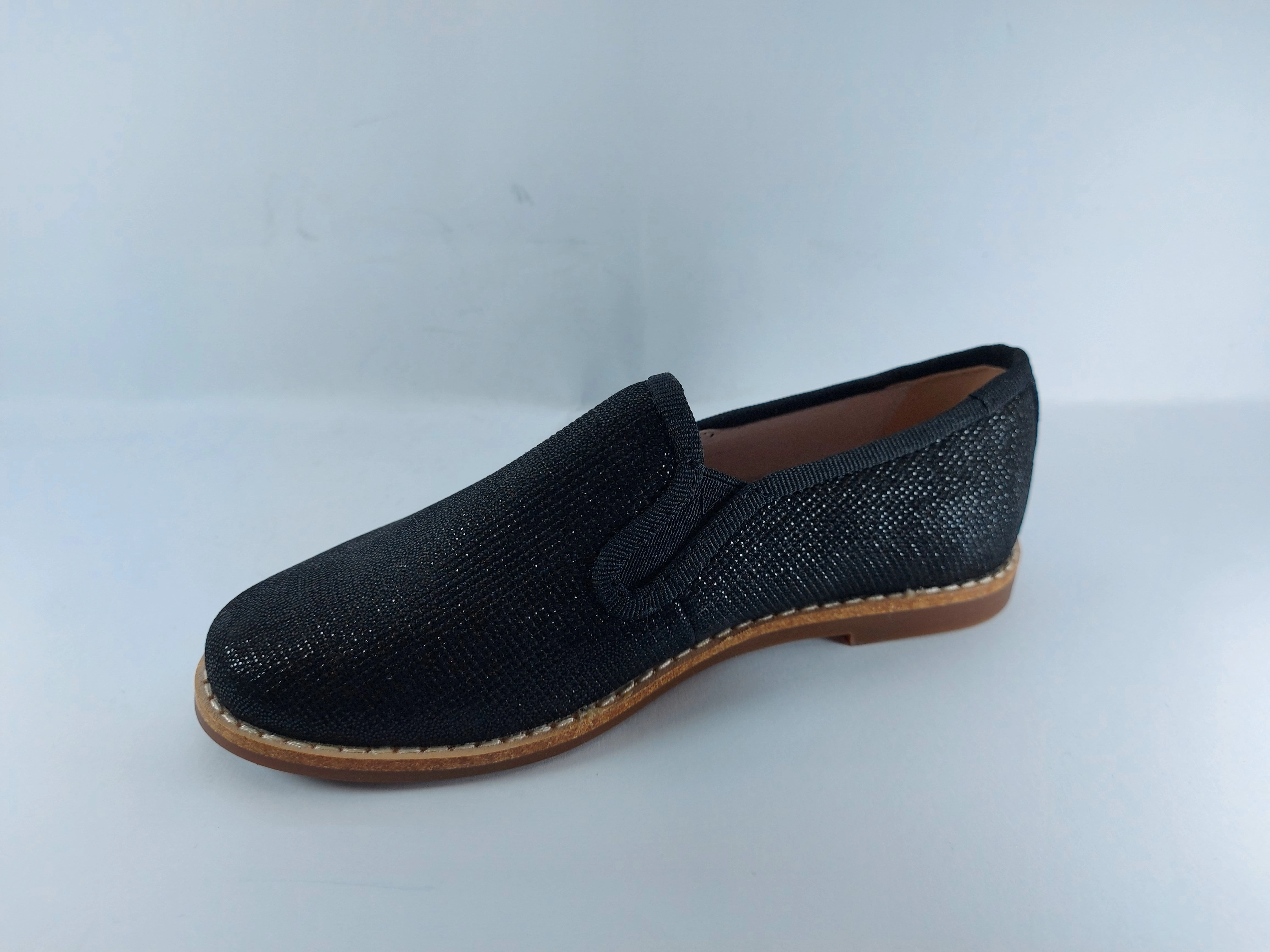 Venettini Taylor Black Pearl Smoking Shoe