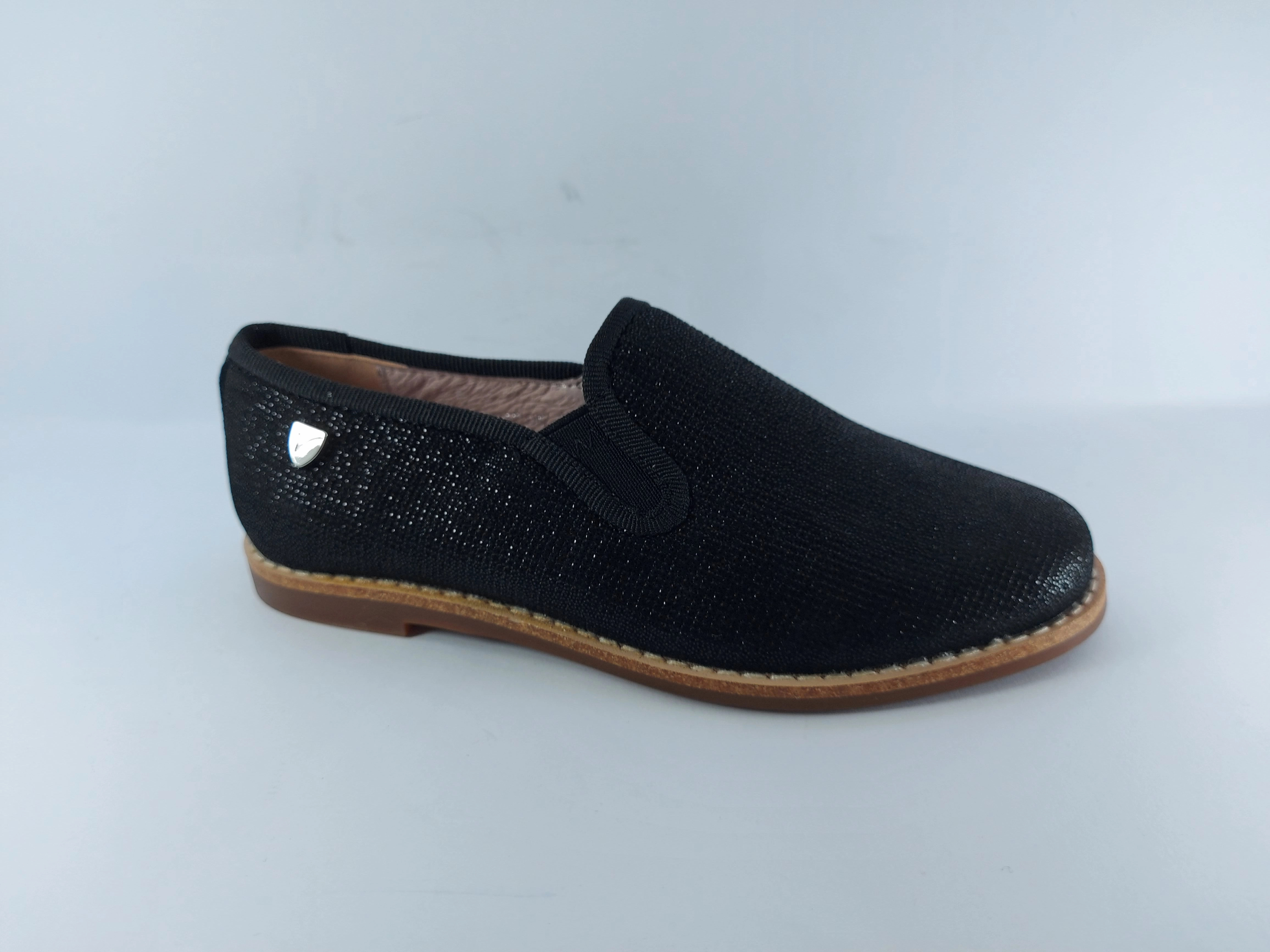Venettini Taylor Black Pearl Smoking Shoe