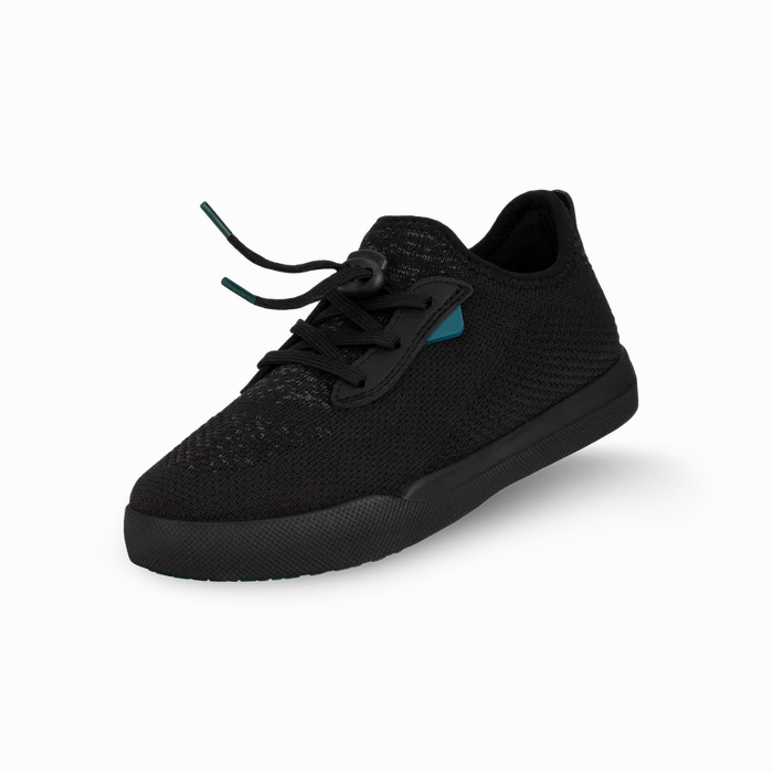 Vessi Asphalt Black on Black Children's Weekend Sneaker