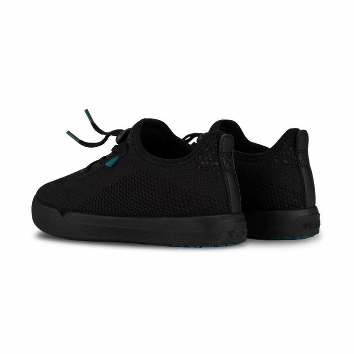 Vessi Asphalt Black on Black Children's Weekend Sneaker