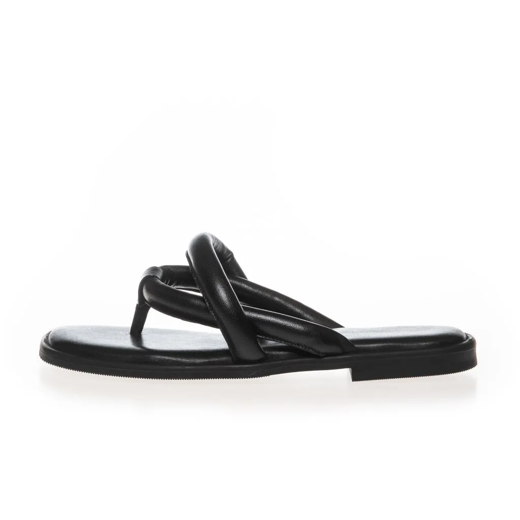VINCENT LEATHER - BLACK