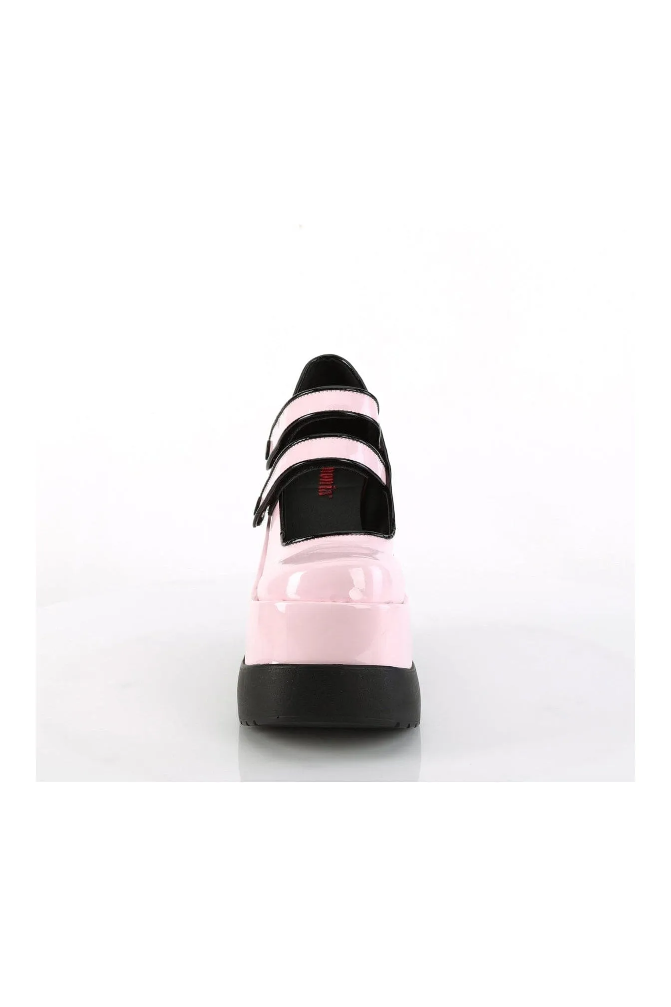 VOID-37 Pink Hologram Patent Mary Janes