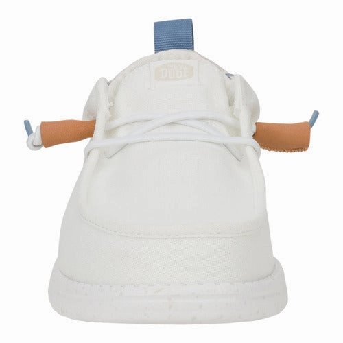 Wally Craft Linen - White/Stone Grey